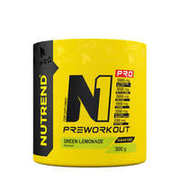 Nutrend Nutrend N1 Pro Preworkout - Edzés előtti energizáló (300 g, Zöld Limonádé)