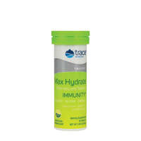 Trace Minerals Trace Minerals Izomhidratáló pezsgőtabletta - Max-Hydrate Immunity (10 Pezsgőtabletta, Citrom Lime)