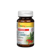 Vitaking Vitaking Folyamatos Felszívódású C-vitamin 1000 mg tabletta Csipkebogyóval (60 Tabletta)