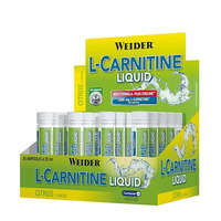 Weider Weider L-Carnitine Liquid - Folyékony L-karnitin (20 x 25ml, Citrus)