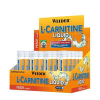Weider Weider L-Carnitine Liquid - Folyékony L-karnitin (20 x 25ml, Őszibarack)