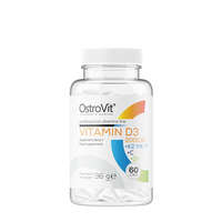 OstroVit OstroVit D3-Vitamin 2000 NE + K2 MK-7 + C-vitamin + Cink (60 Kapszula)