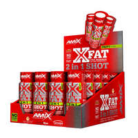 Amix Amix XFat 2in1 SHOT - Zsírégető és energizáló ital (20 x 60 ml, Fruity)