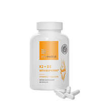 USA medical USA medical K2+D3 Kapszula C-vitaminnal És Bioperine® Feketebors Kivonattal (60 Kapszula)