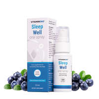Vitamin360 Vitamin360 Sleep Well - Alvást és Pihenést Támogató Melatonin Szájspray (25 ml, Fekete Ribizli)