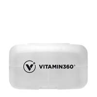 Vitamin360 Vitamin360 5 Rekeszes Kapszulatartó - Pill Box (Fehér)