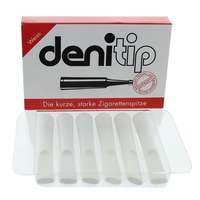 Denicotea Denitip fehér színű cigaretta szipka, 6 darabos csomagolásban - 50mm