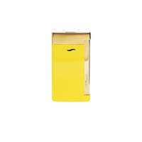 S.T. Dupont S.T. Dupont Slim 7 Yellow Vanilla öngyújtó erős szúró lánggal, vanilia sárga és arany színű