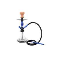 Shark Kék színű díszes vízipipa 42 cm - 1 csöves