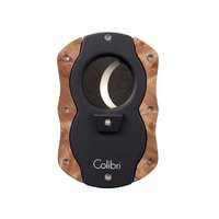 Colibri Colibri Wood Cut Dark Burl, pillangó szivarvágó eredeti fa borítással - 22mm