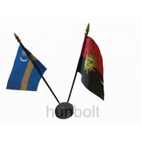 Hunbolt Székely és Erdély zászlók asztali tartóval