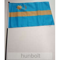 Hunbolt Székely zászló II 40x30cm, műanyag rúddal
