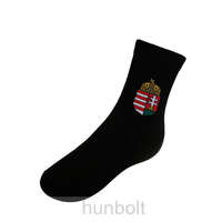 Hunbolt Magyar címeres fekete zokni 39-42