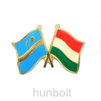 Hunbolt Kitűző, páros zászló Székely-Magyar jelvény 2,5x1,5 cm