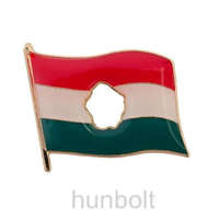 Hunbolt Óriás lyukas zászló (25x22 mm) arany színű