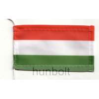 Hunbolt Magyar nemzeti színű zászló antennára, biciklire, 10x6 cm