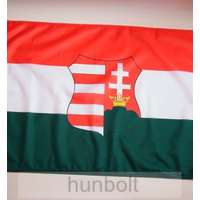 Hunbolt Kossuth címeres piros-fehér-zöld zászló 15x25cm