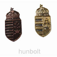 Hunbolt Címer, bronz színű jelvény 23 mm