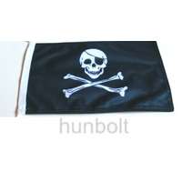 Hunbolt 2 oldalas kalóz zászló ( 40X60 cm)
