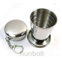 Hunbolt Kihúzható fém pohár (kulcstartó) 1,5dl