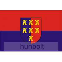 Hunbolt Siebenbürgen zászló 15x25 cm, 40 cm-es műanyag fehér pálcával