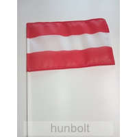 Hunbolt Ausztria zászló 15x25cm, 40cm-es műanyag rúddal