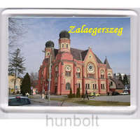 Hunbolt Zalaegerszeg Hangverseny és kiállítóterem hűtőmágnes (műanyag keretes)