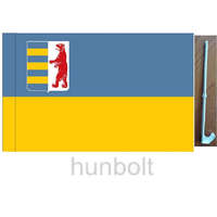 Hunbolt Kárpátalja zászló 25x35 cm, ablakra tűzhető