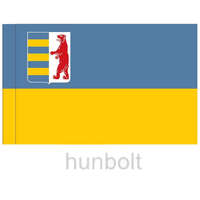 Hunbolt Kárpátalja zászló 25x35 cm- motoros