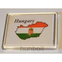 Hunbolt Hungary feliratos műanyag keretes hűtőmágnesek