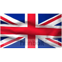 Hunbolt Nagy-Britannia zászló 15x25cm, 40cm-es műanyag rúddal