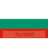 Hunbolt Bulgária zászló 15x25cm, 40cm-es műanyag rúddal