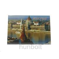 Hunbolt Budapest hűtőmágnes Országház a Dunával 8x 5,5cm - vinyl