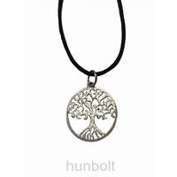Hunbolt Ezüst színű életfa kerek nyaklánc