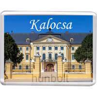 Hunbolt Kalocsa- Érseki palota hűtőmágnes (műanyag keretes)