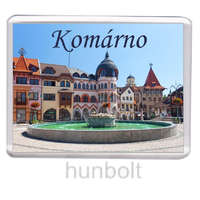 Hunbolt Komárno - Európa-udvar, Szökőkút hűtőmágnes (műanyag keretes)