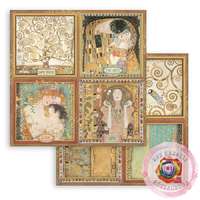  Scrapbooking papír két oldalas - Klimt 4 kártya