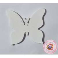  Fa pillangó fehér 6 cm