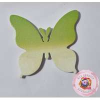  Fa pillangó zöld 6 cm