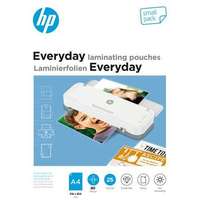 HP HP Meleglamináló fólia, 80 mikron, A4, fényes, 25 db, HP "Everyday"