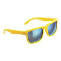 BIGBUY Tükörlencsés klasszikus fazonú uniszex napszemüveg (sárga)