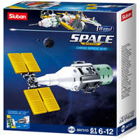 Space Sluban Space - 8 into 1 műhold építőjáték készlet