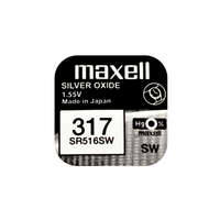 Maxell Maxell 317 (SR516,SR62) ezüst-oxid gombelem 1db