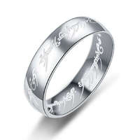 Maria King Gyűrűk ura gyűrű ezüst nemesacél gyűrű, 9
