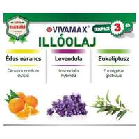 Vivamax Vivamax GYVI14 3 x 10 ml illóolaj csomag: édes narancs, levendula, eukaliptusz