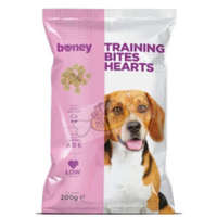 Boney Boney Training Bites Hearts - Szívecske alakú jutalomfalatkák kutyáknak (5 tasak | 5 x 200 g) 1000 g