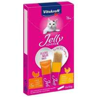 Vitakraft Vitakraft Jelly Lovers zselés jutalomfalat csirkével és pulykával macskáknak (1 csomag | 6 x 15 g...