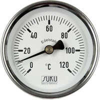  Bimetál hőmérő 63/0°+120°C 75mm
