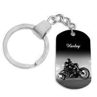 Maria King Harley motoros kulcstartó, választható több színben