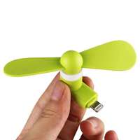  iPhone Lightning mini Ventilátor #zöld